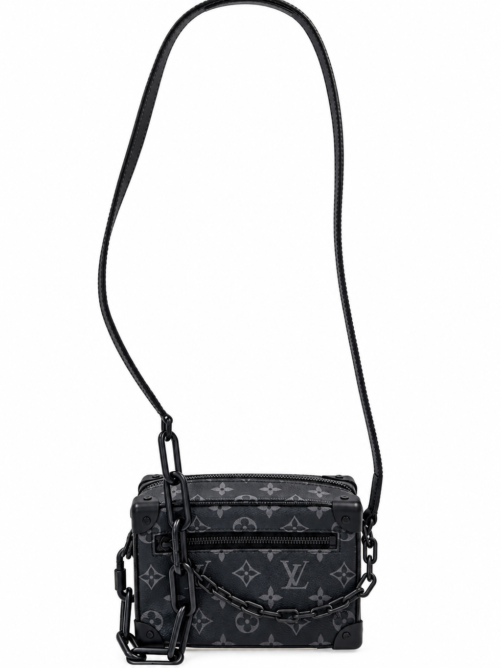 LV Monogram Eclipse Canvas Mini Soft Trunk