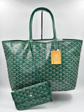 Goyard Green St Louis PM Tote Bag