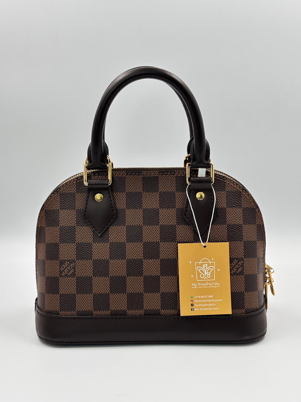 LV Damier Canvas Alma BB Bag