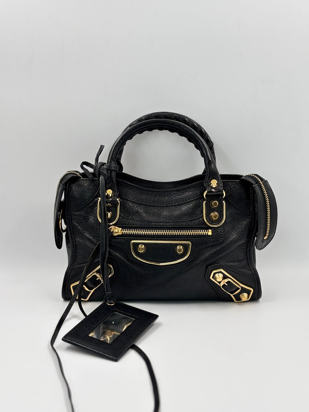 Balenciaga Black Mini City