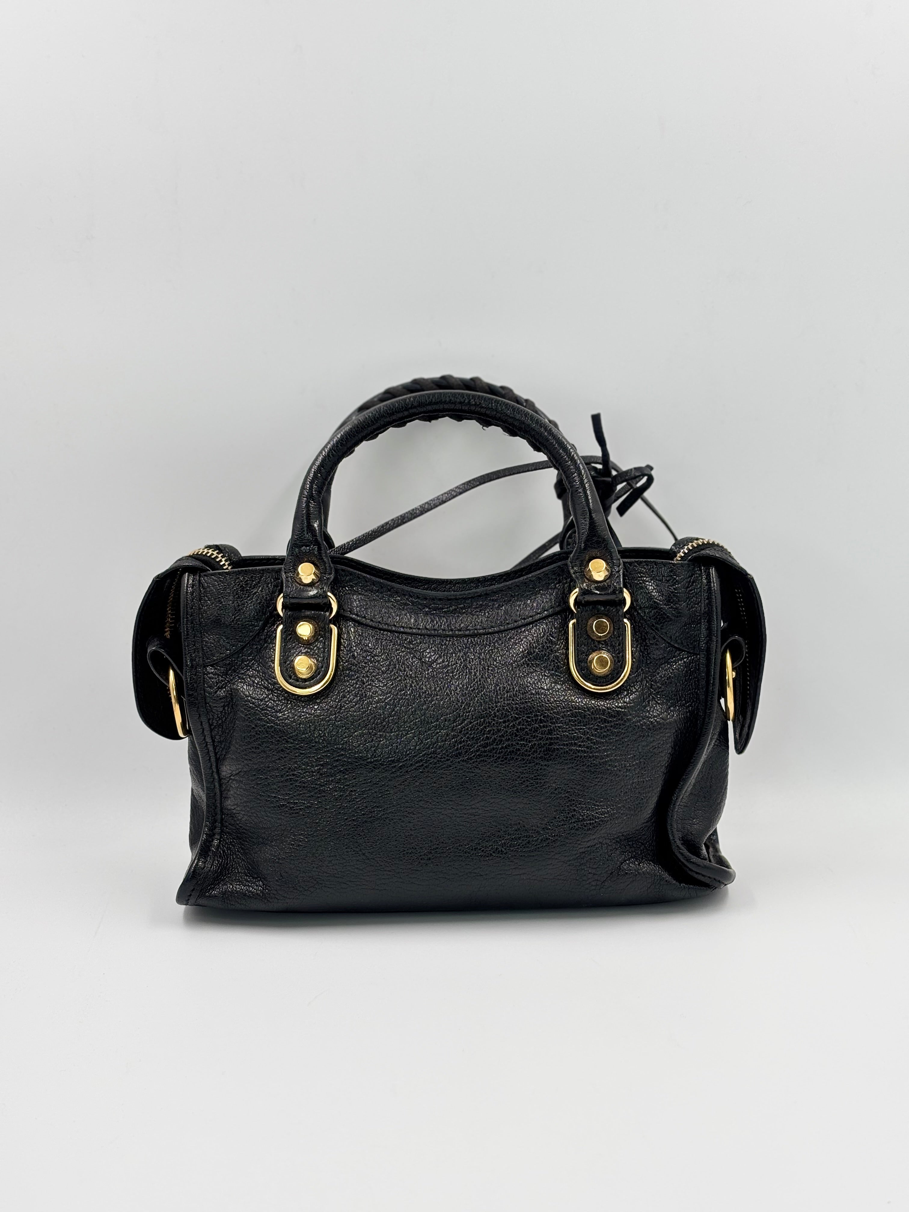 Balenciaga Black Mini City