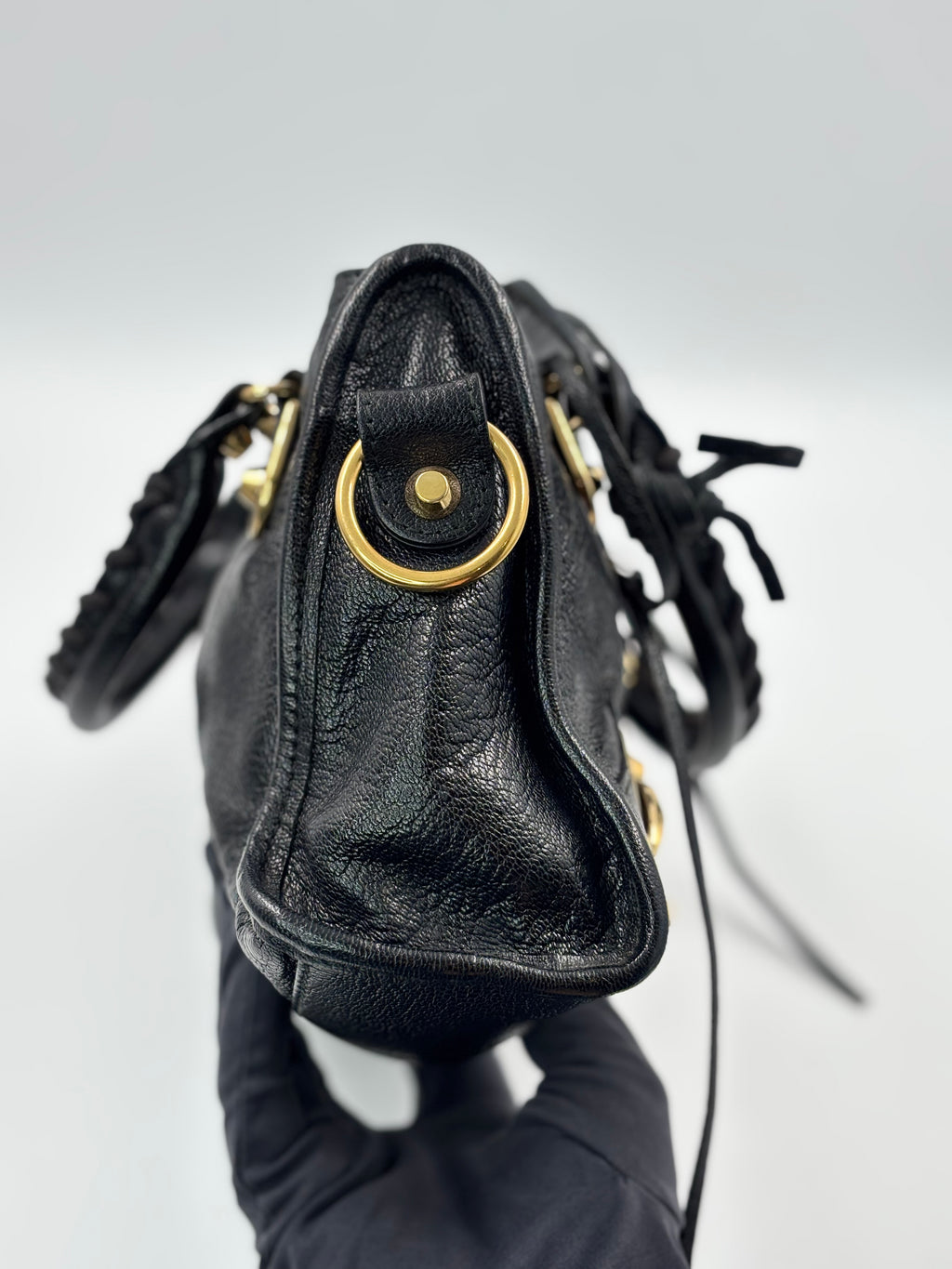 Balenciaga Black Mini City