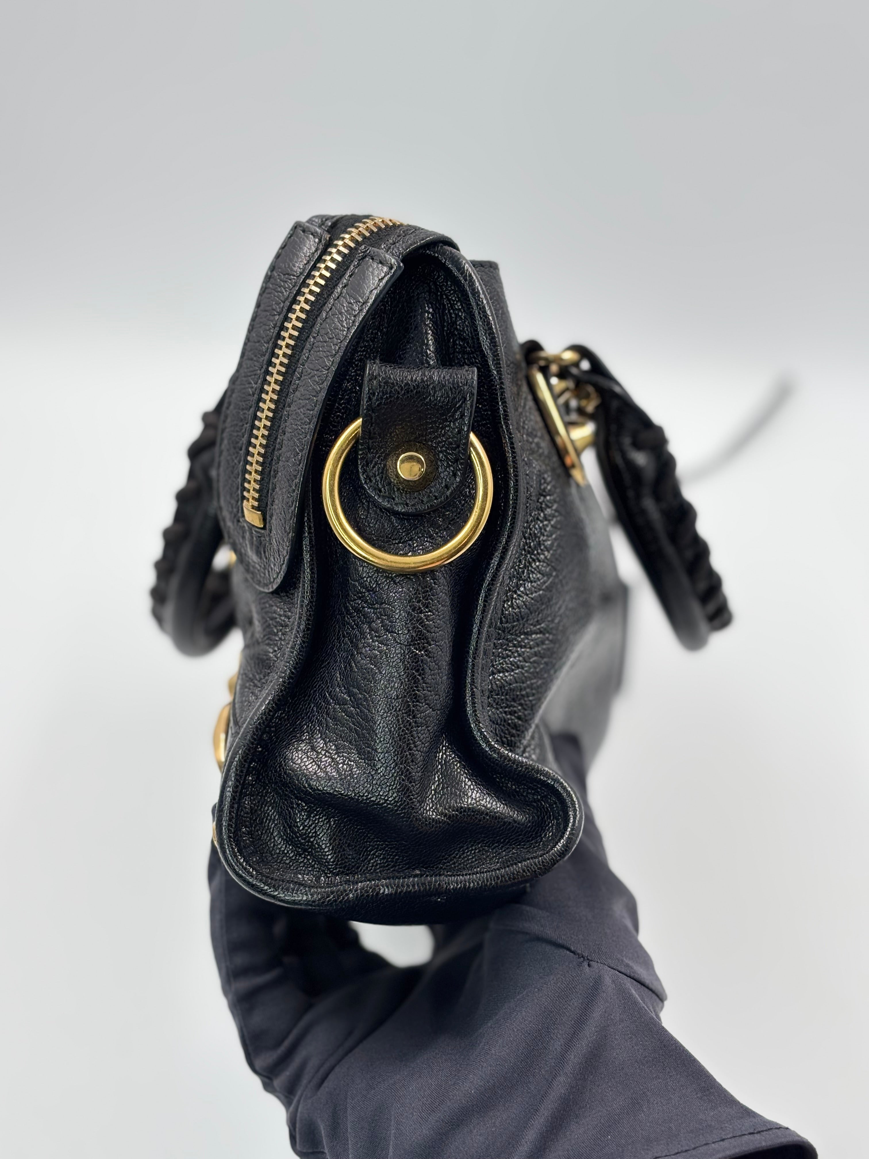 Balenciaga Black Mini City
