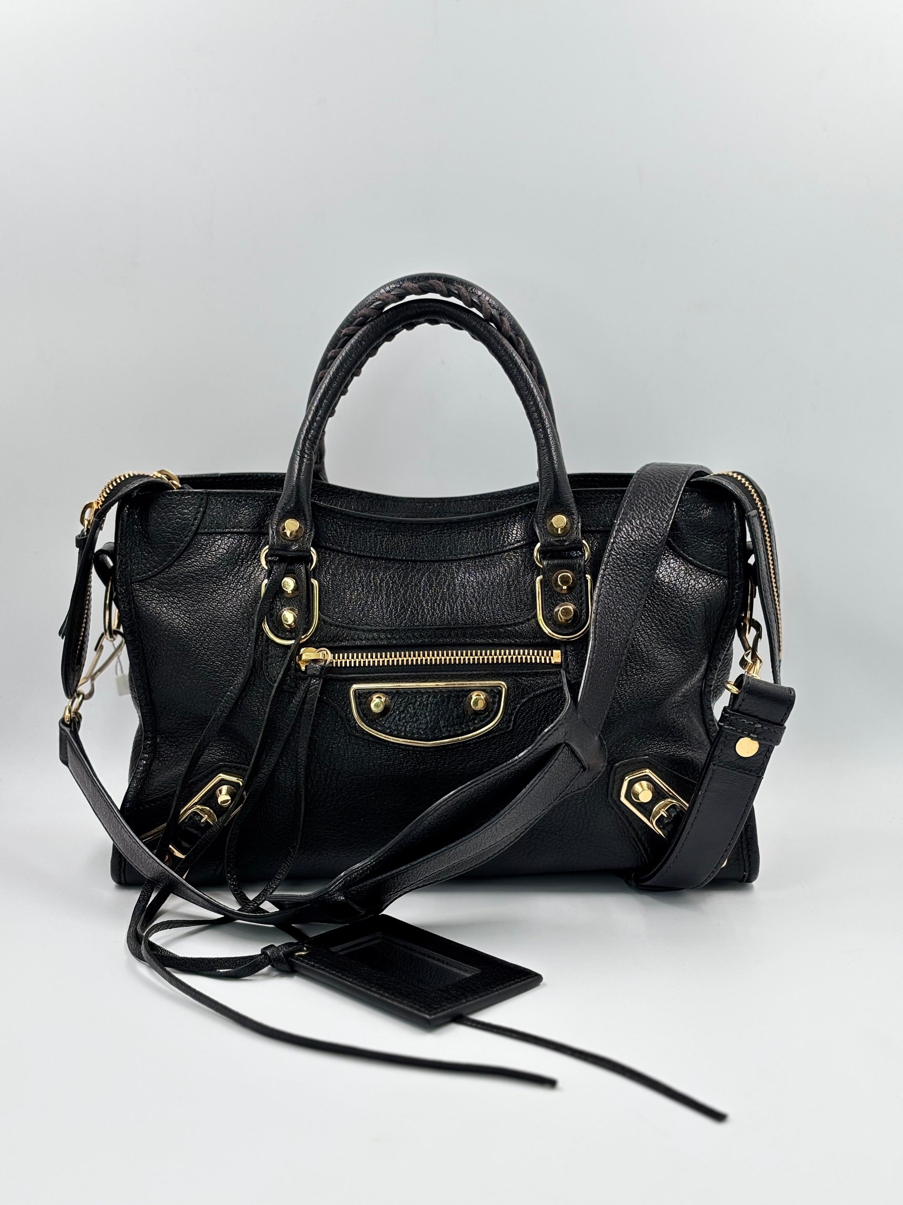 Balenciaga Balck Small City