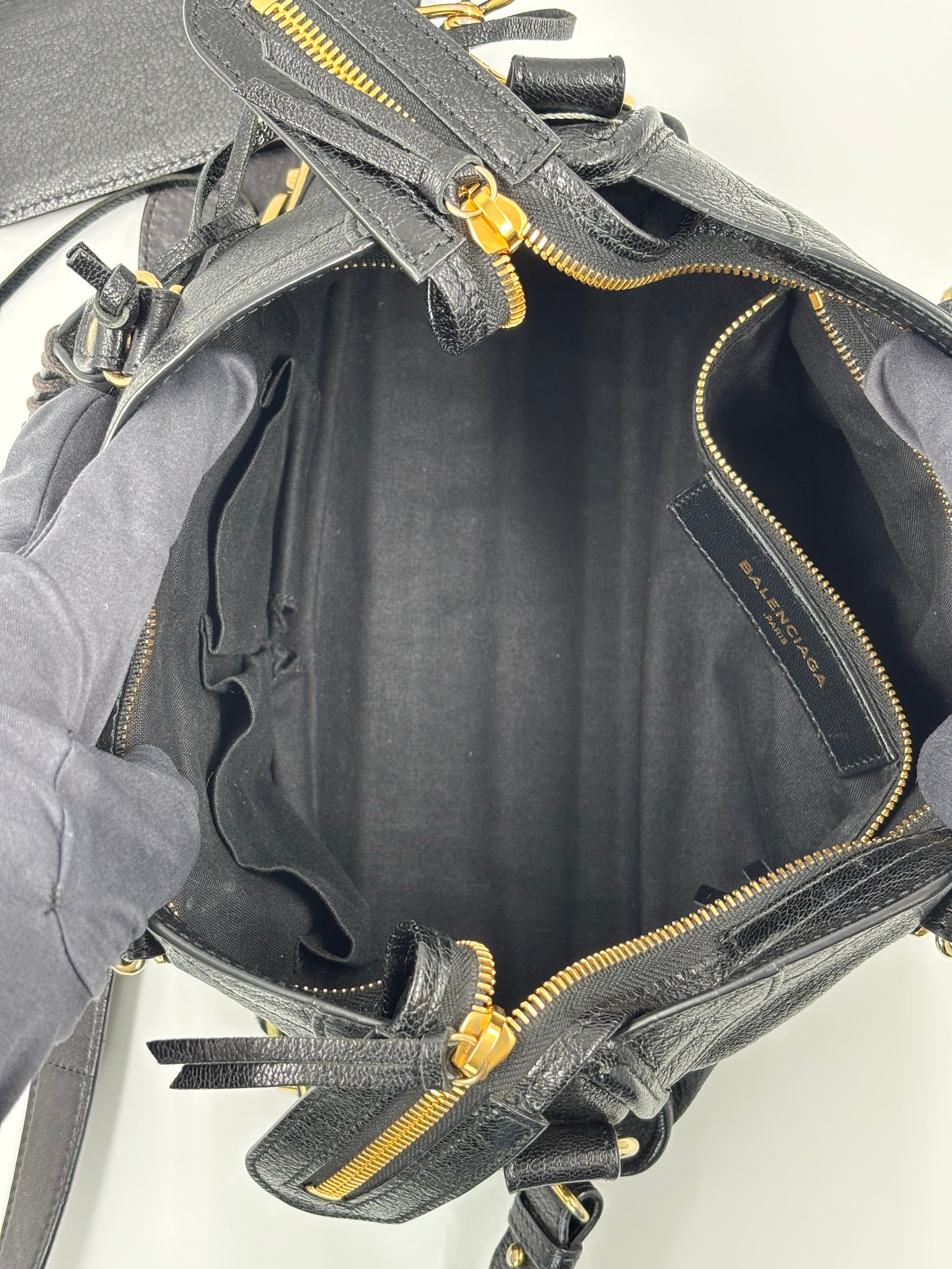Balenciaga Balck Small City