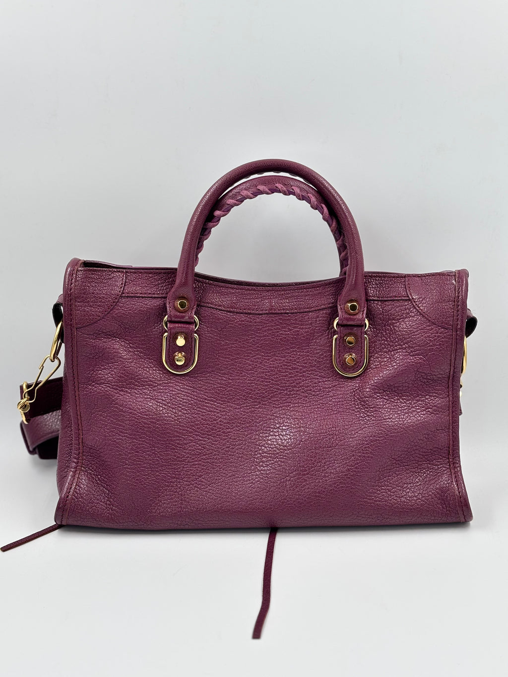 Balenciaga Plum Purple Small City