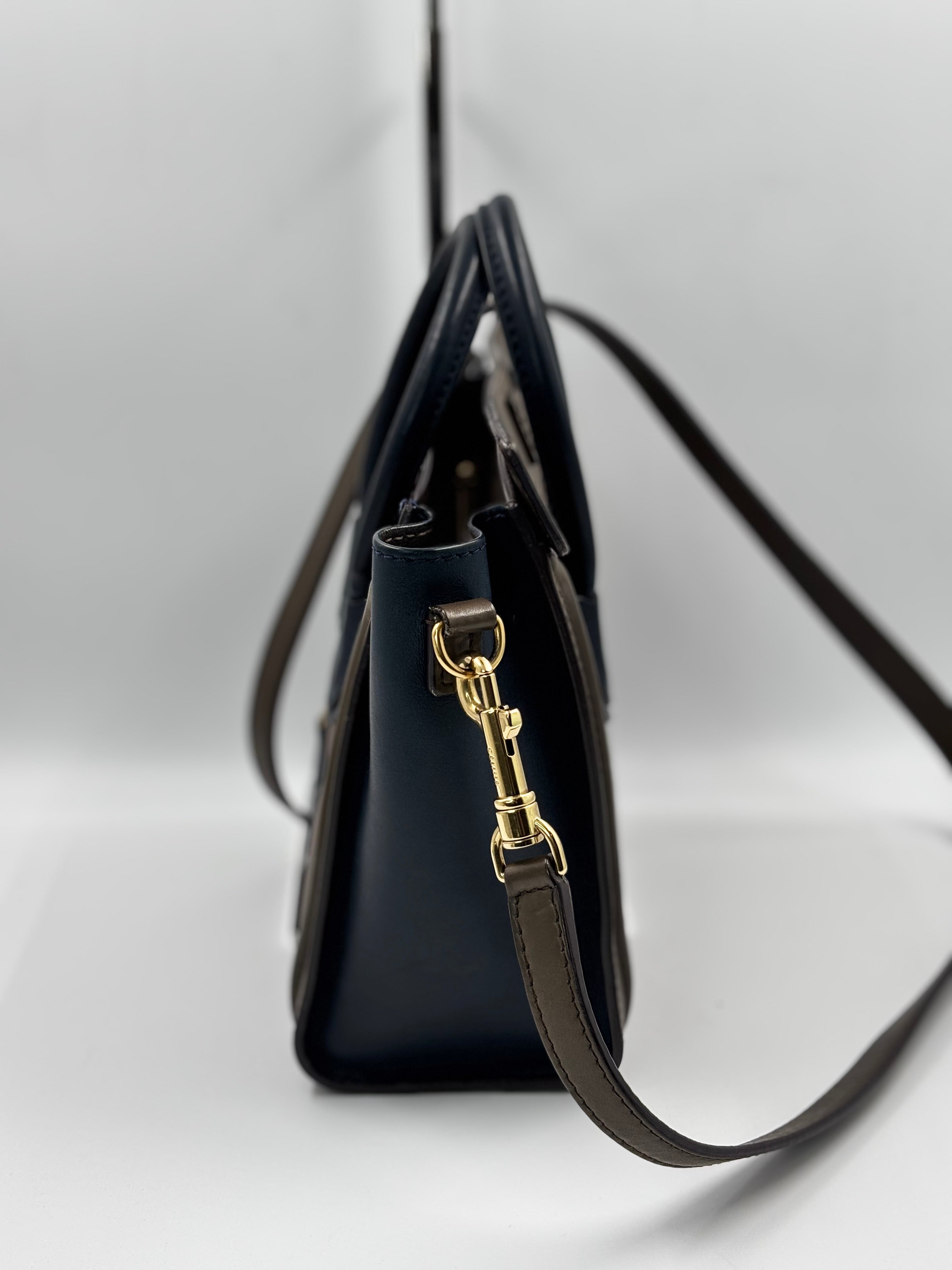 Celine Nano Luggage Tri-Color