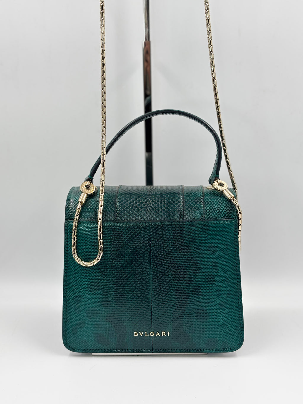 Bvlgari Small  Serpenti Forever Top Handle Bag