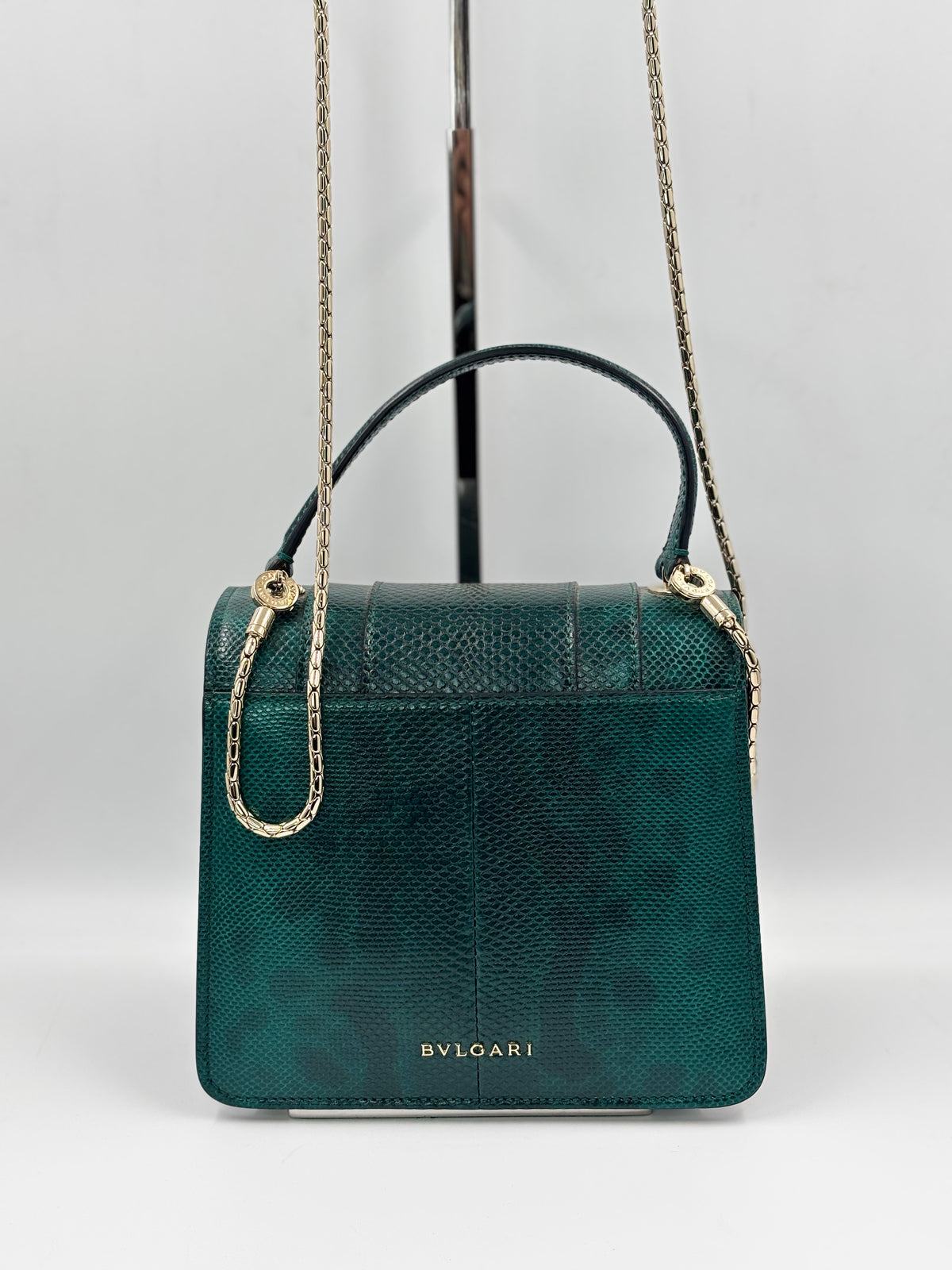 Bvlgari Small  Serpenti Forever Top Handle Bag