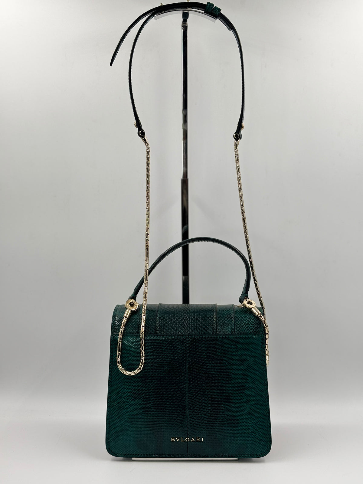 Bvlgari Small  Serpenti Forever Top Handle Bag