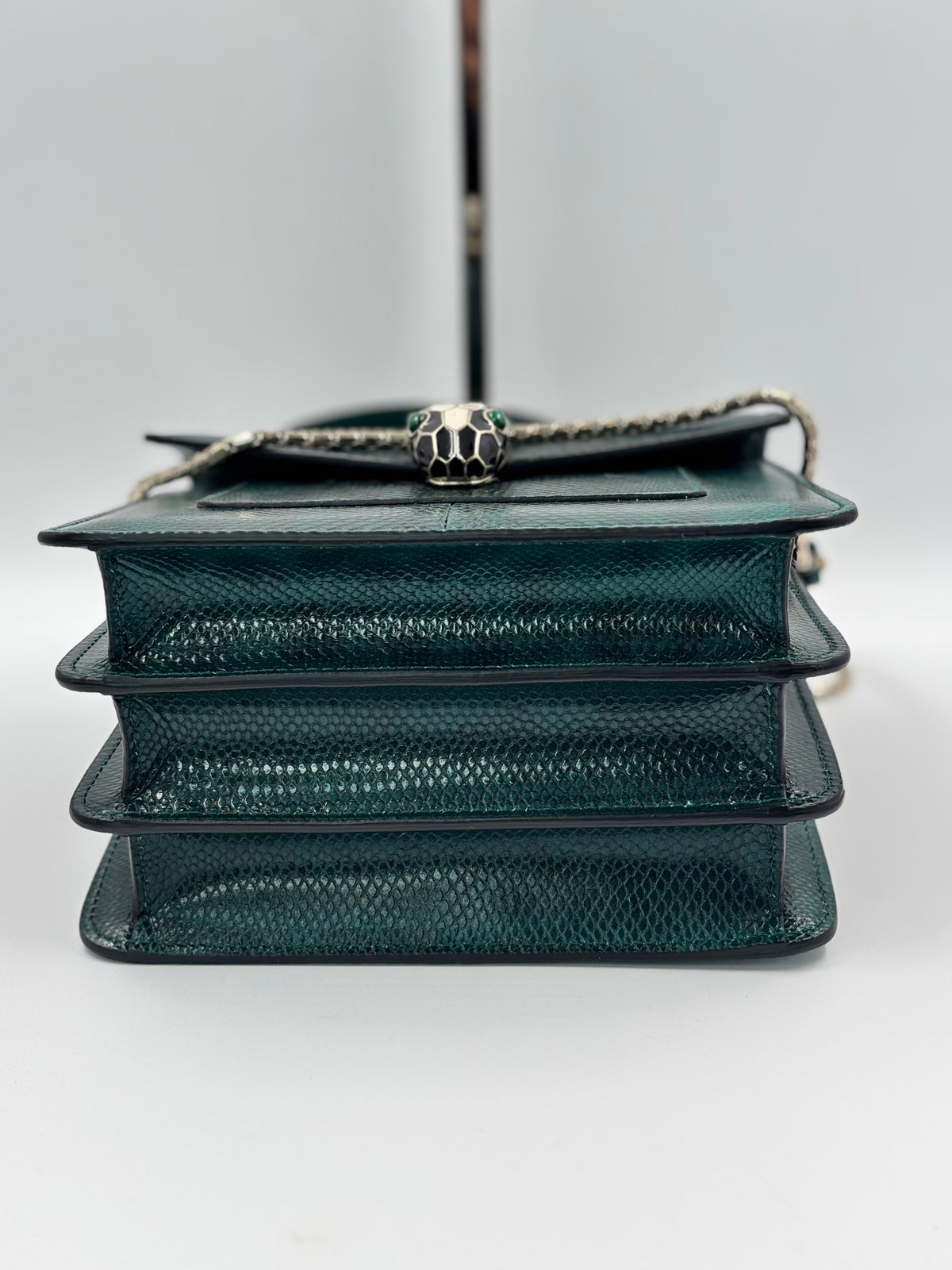 Bvlgari Small  Serpenti Forever Top Handle Bag