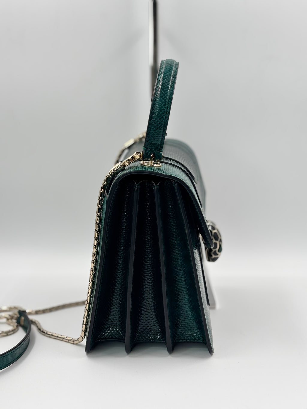 Bvlgari Small  Serpenti Forever Top Handle Bag