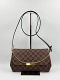 LV Damier Ebene Canvas Favorite MM Bag