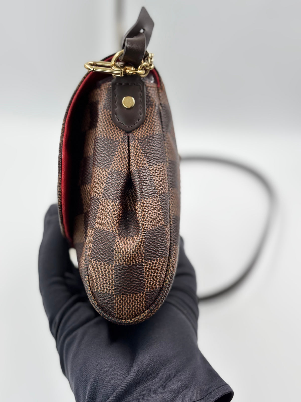 LV Damier Ebene Canvas Favorite MM Bag