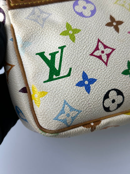 LV MULTICOLOR POCHETTE WHITE