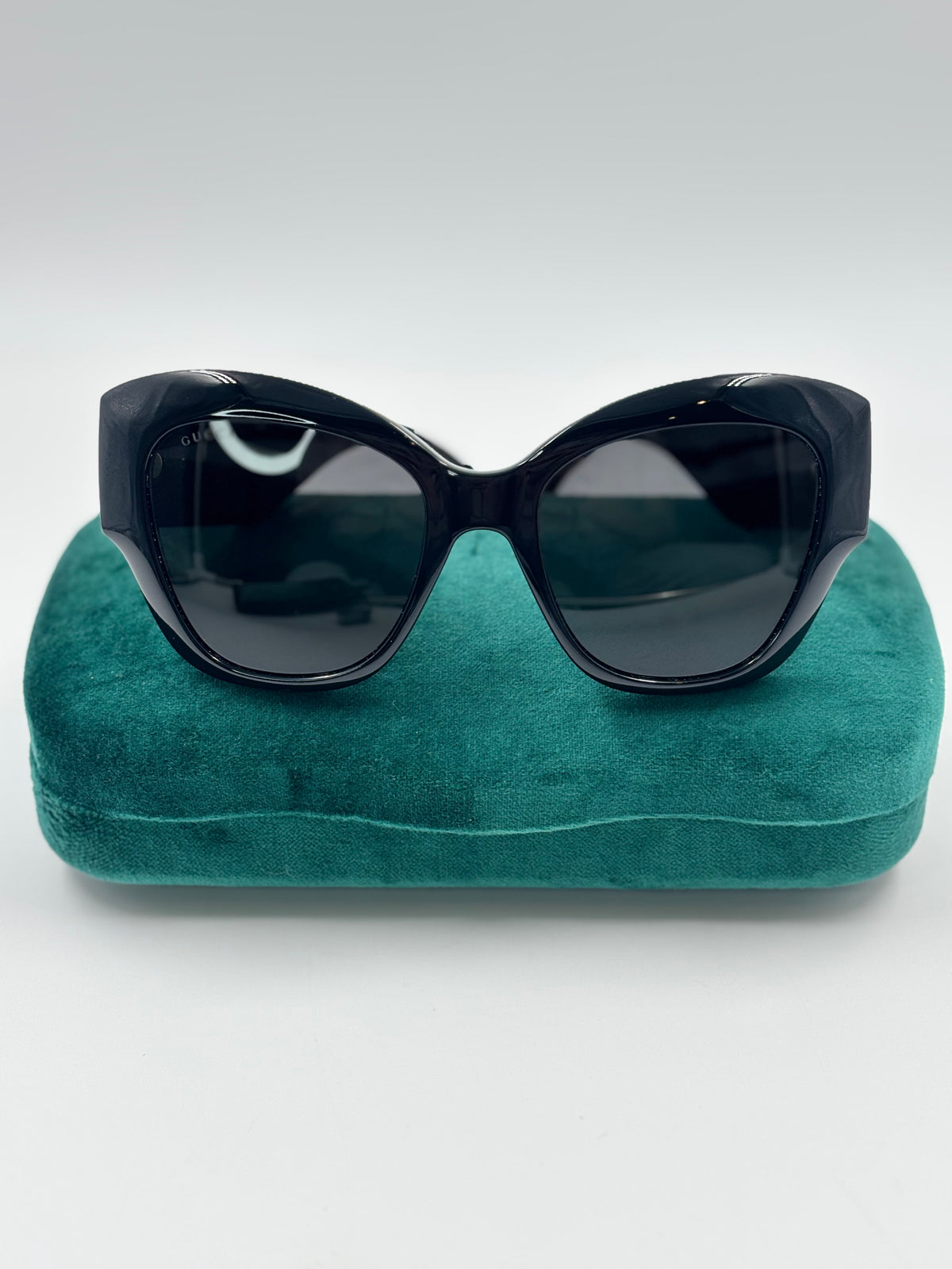 Gucci Black GG0808S Butterfly Sunglasses
