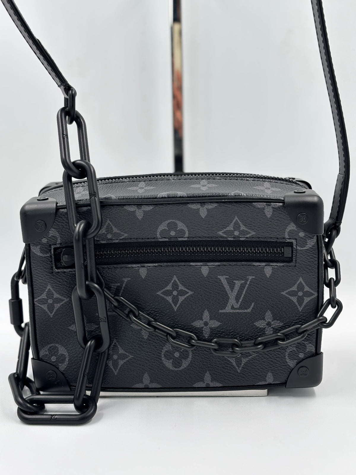 LV Monogram Eclipse Canvas Mini Soft Trunk
