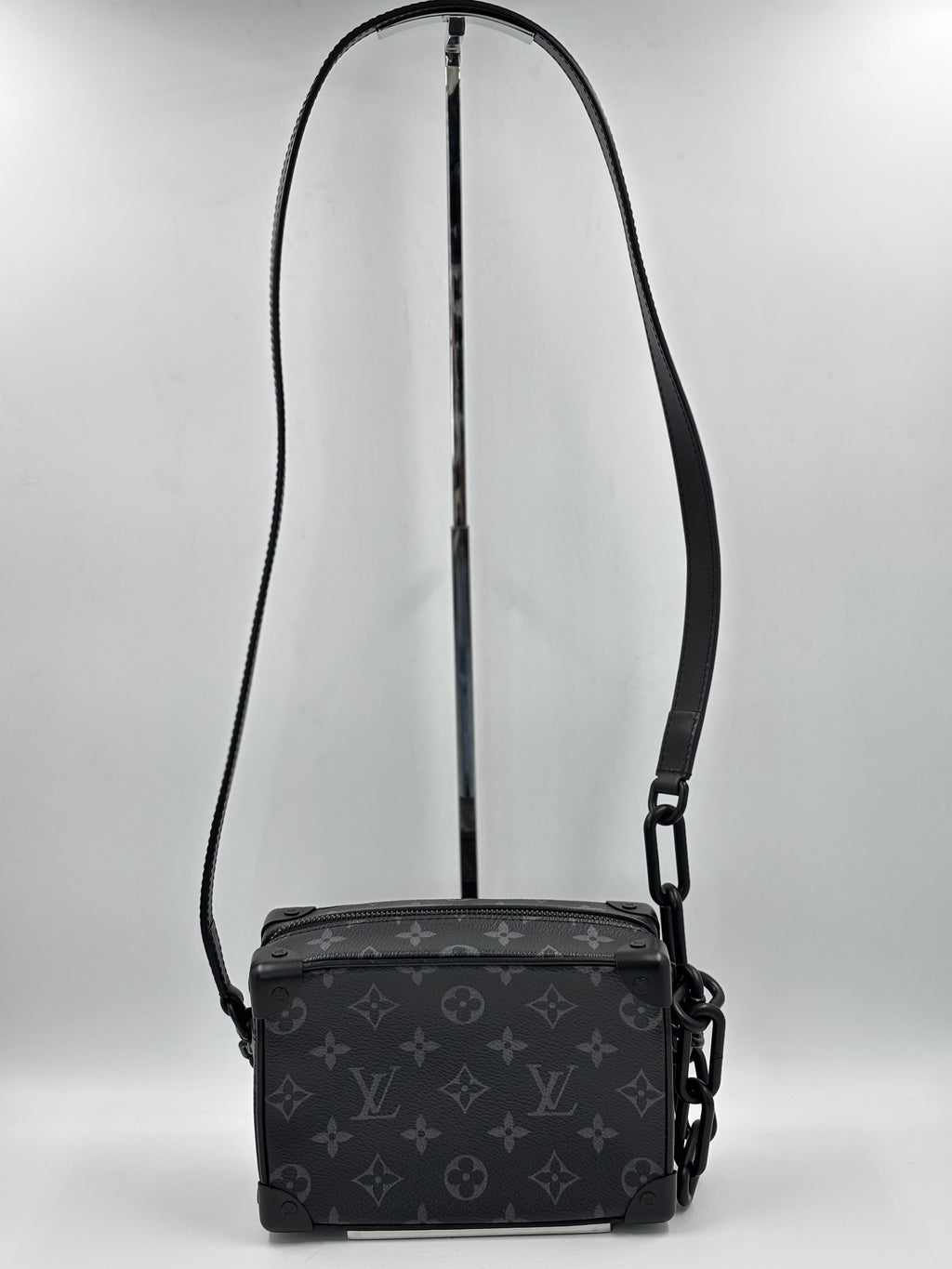 LV Monogram Eclipse Canvas Mini Soft Trunk