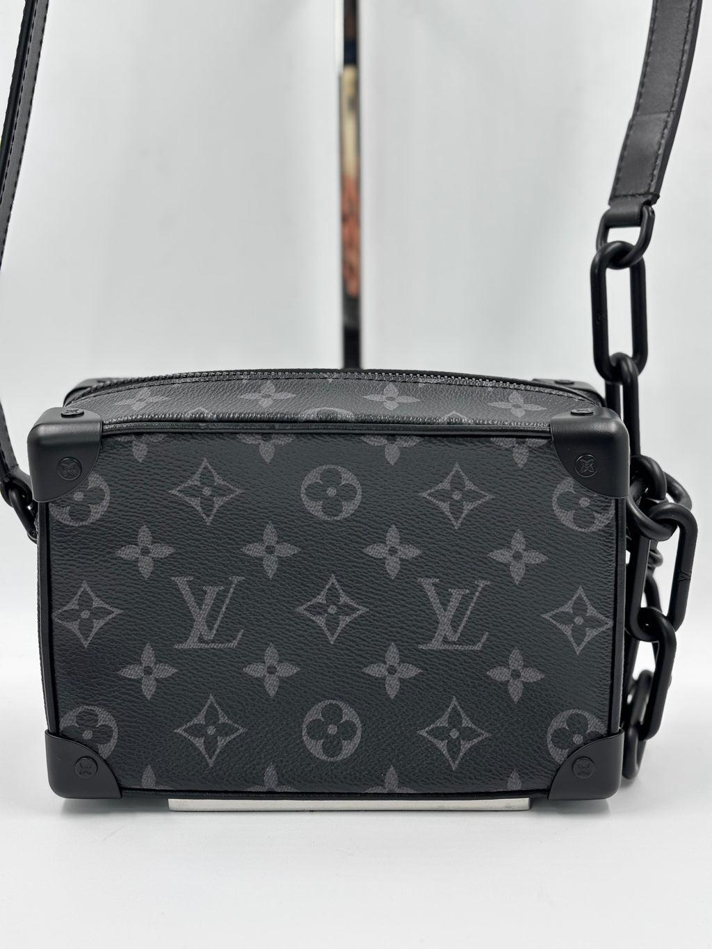 LV Monogram Eclipse Canvas Mini Soft Trunk