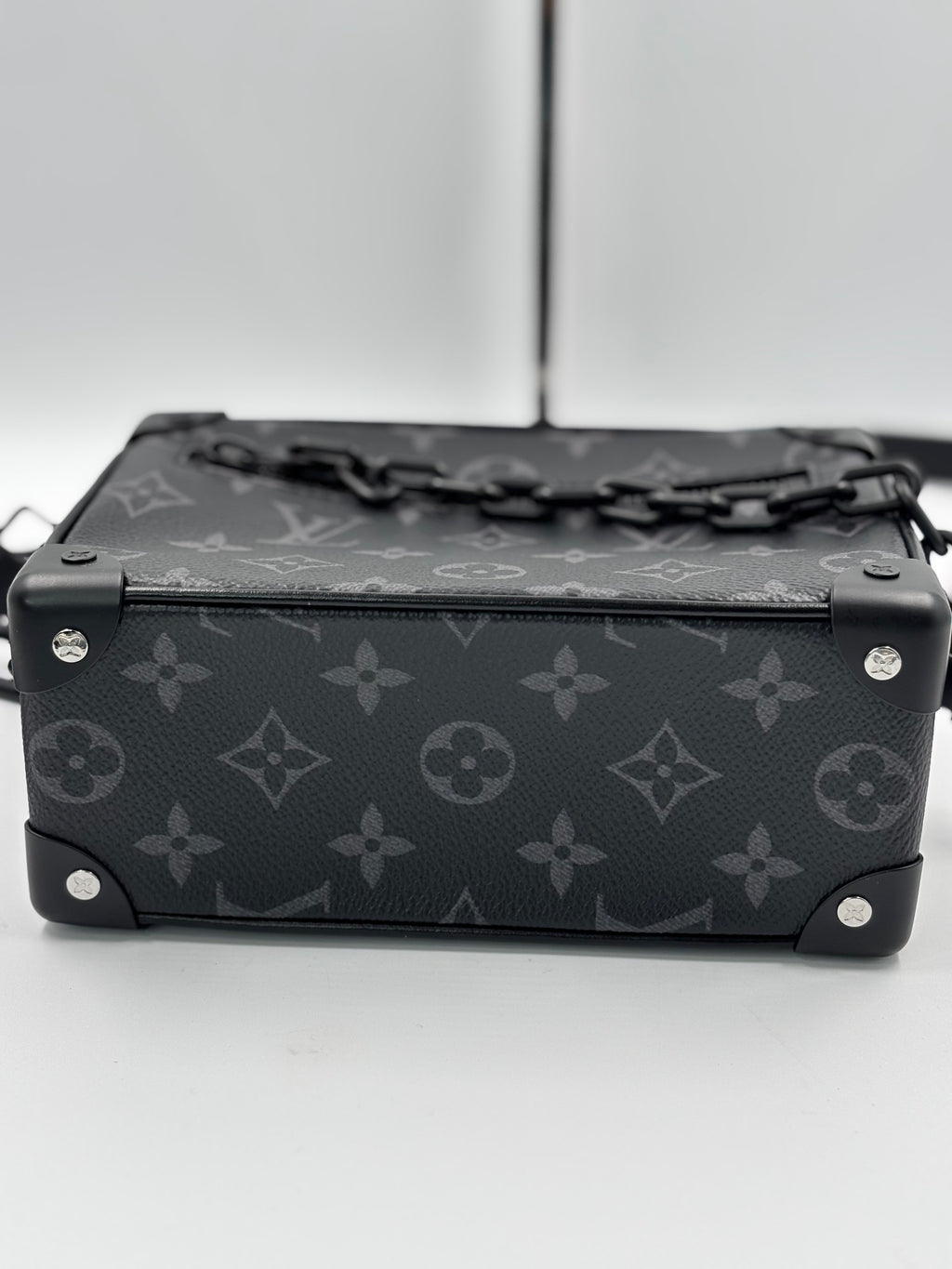 LV Monogram Eclipse Canvas Mini Soft Trunk