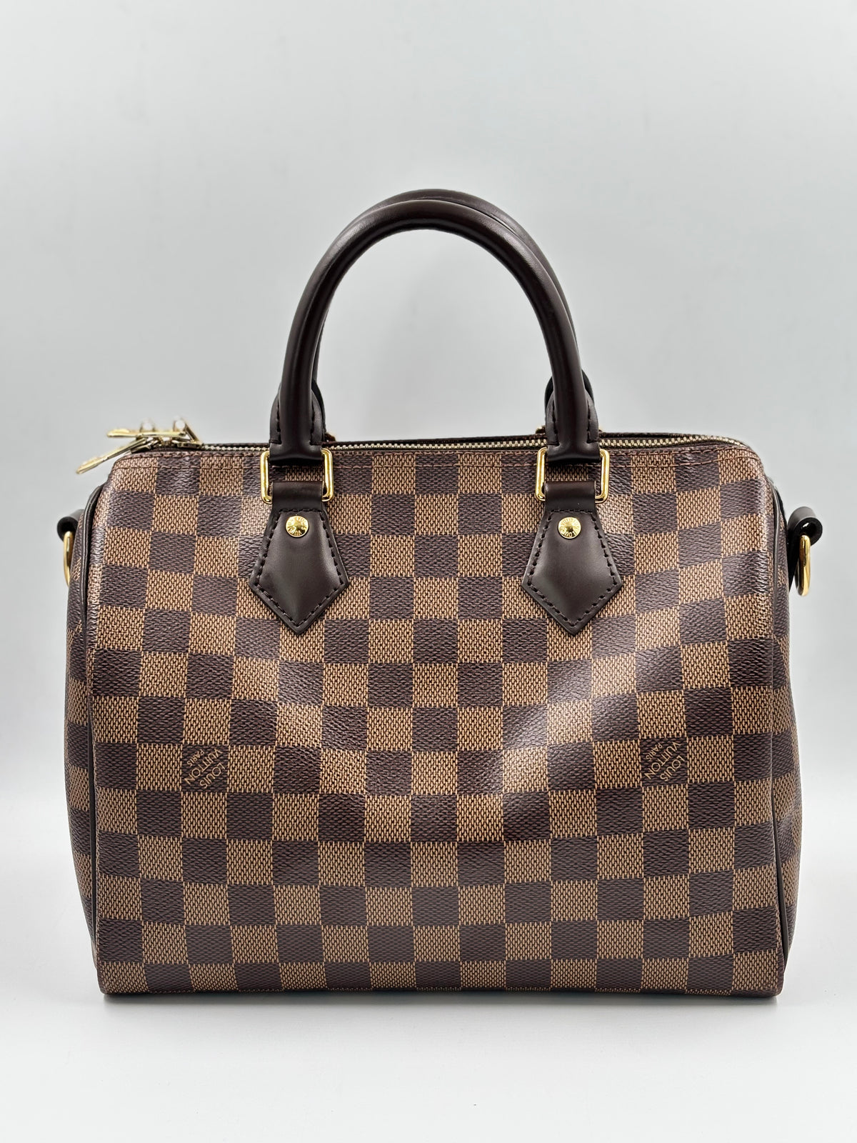 LV Damier Ebene Canvas Speedy Bandouliere 25