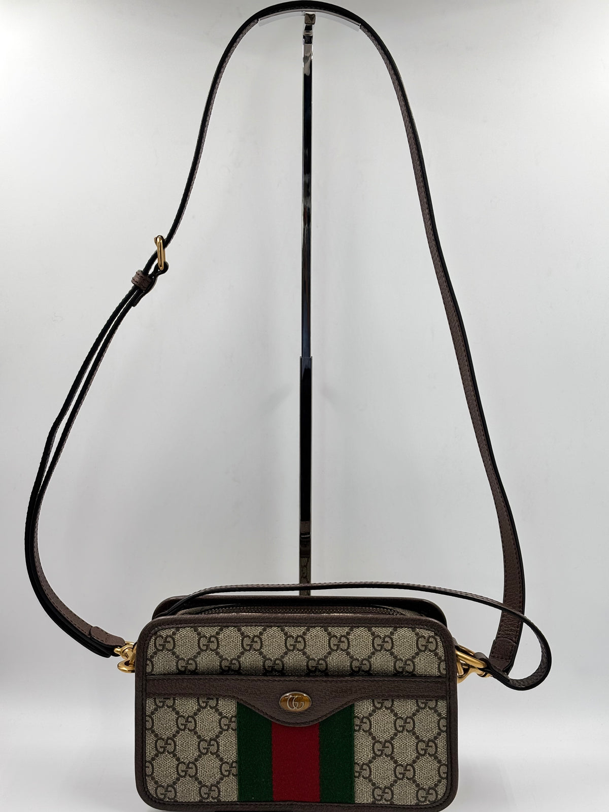 Gucci Ophidia GG Suprema Canvas Crossbody Bag