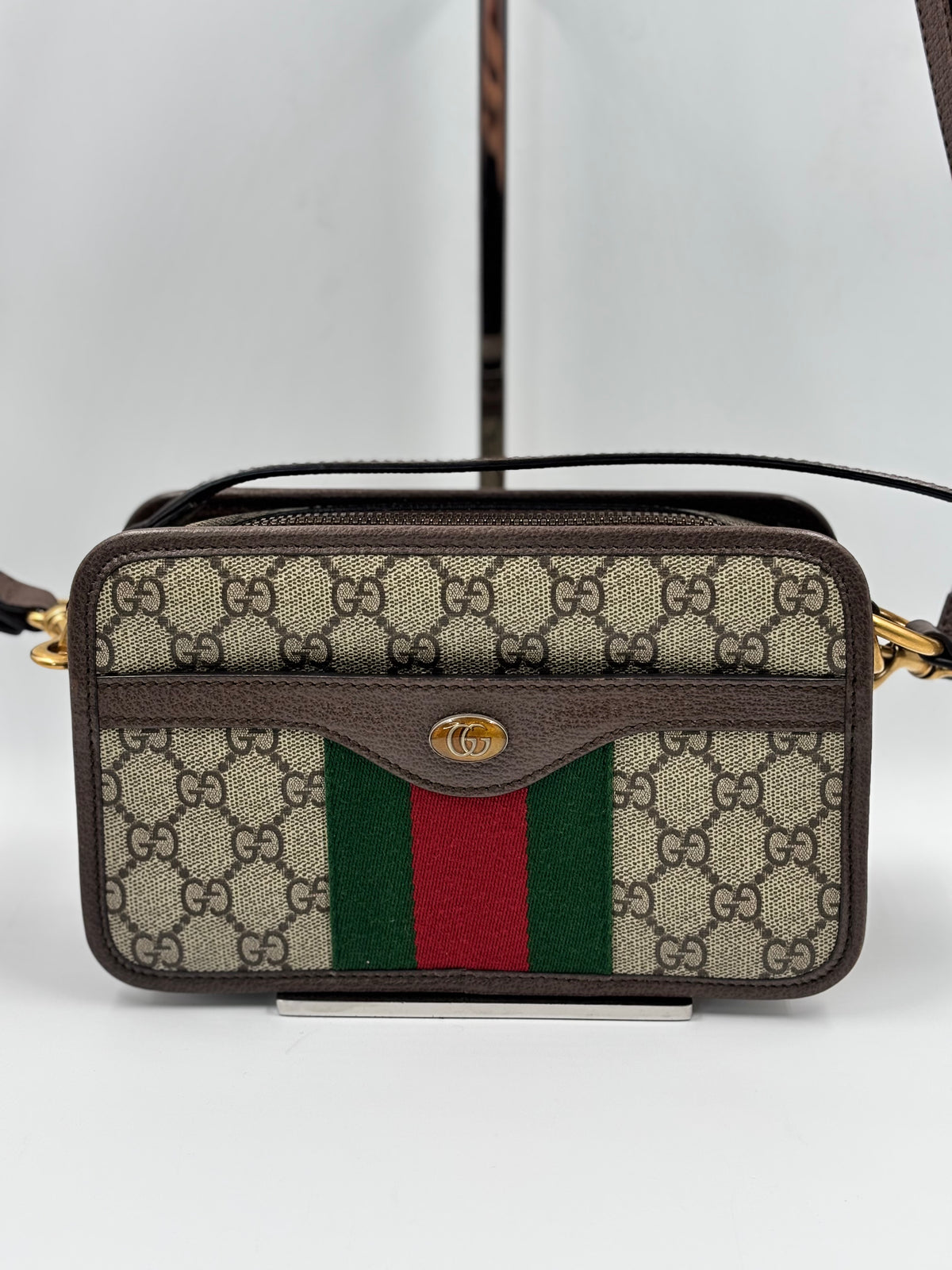 Gucci Ophidia GG Suprema Canvas Crossbody Bag