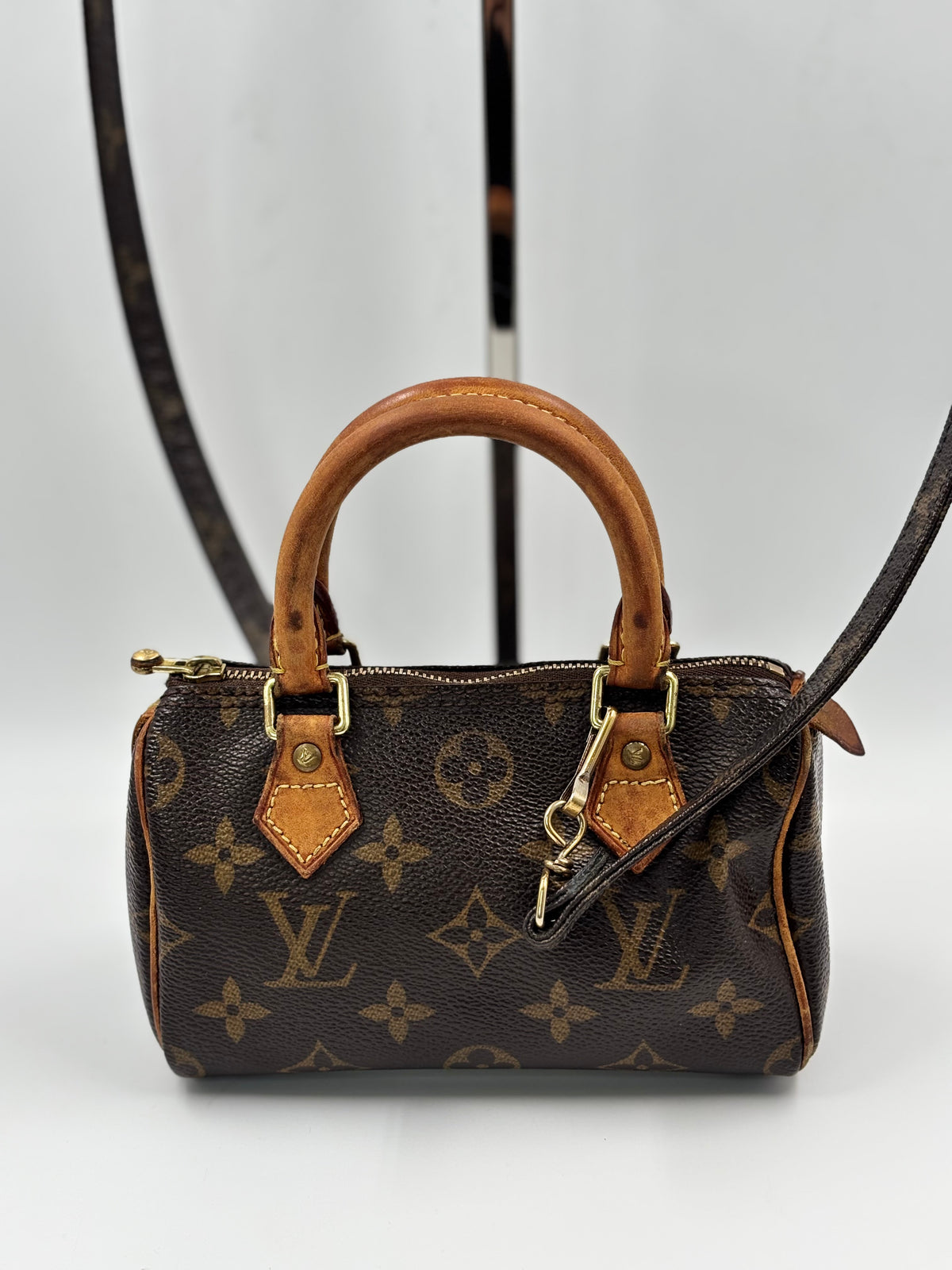LV Monogram Canvas Vintage Speedy Nano