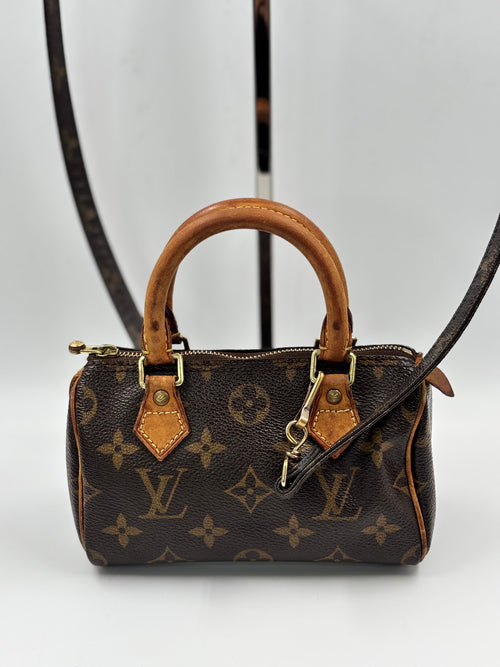 LV Monogram Canvas Vintage Speedy Nano