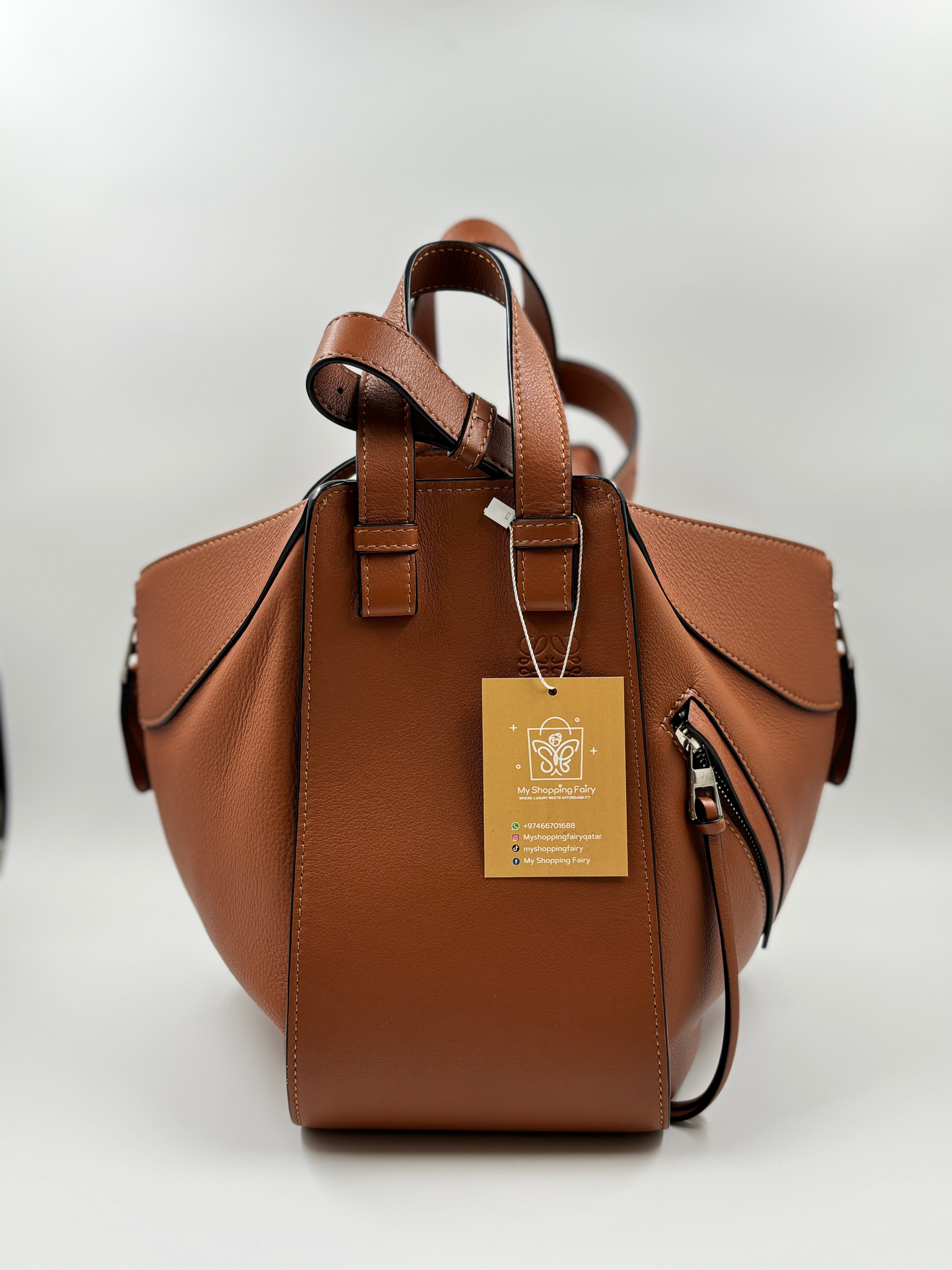 Loewe Hammock Small Tan