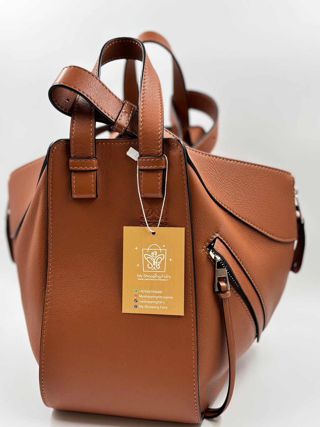 Loewe Hammock Small Tan