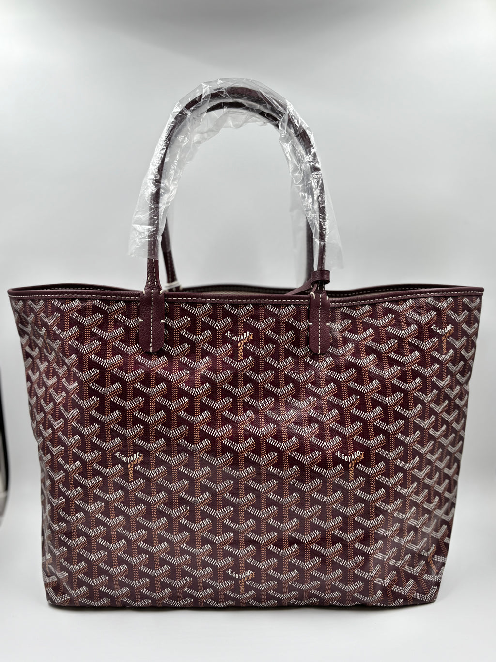 Brandnew Goyard Burgundy St Louis PM Tote Bag Burgundy