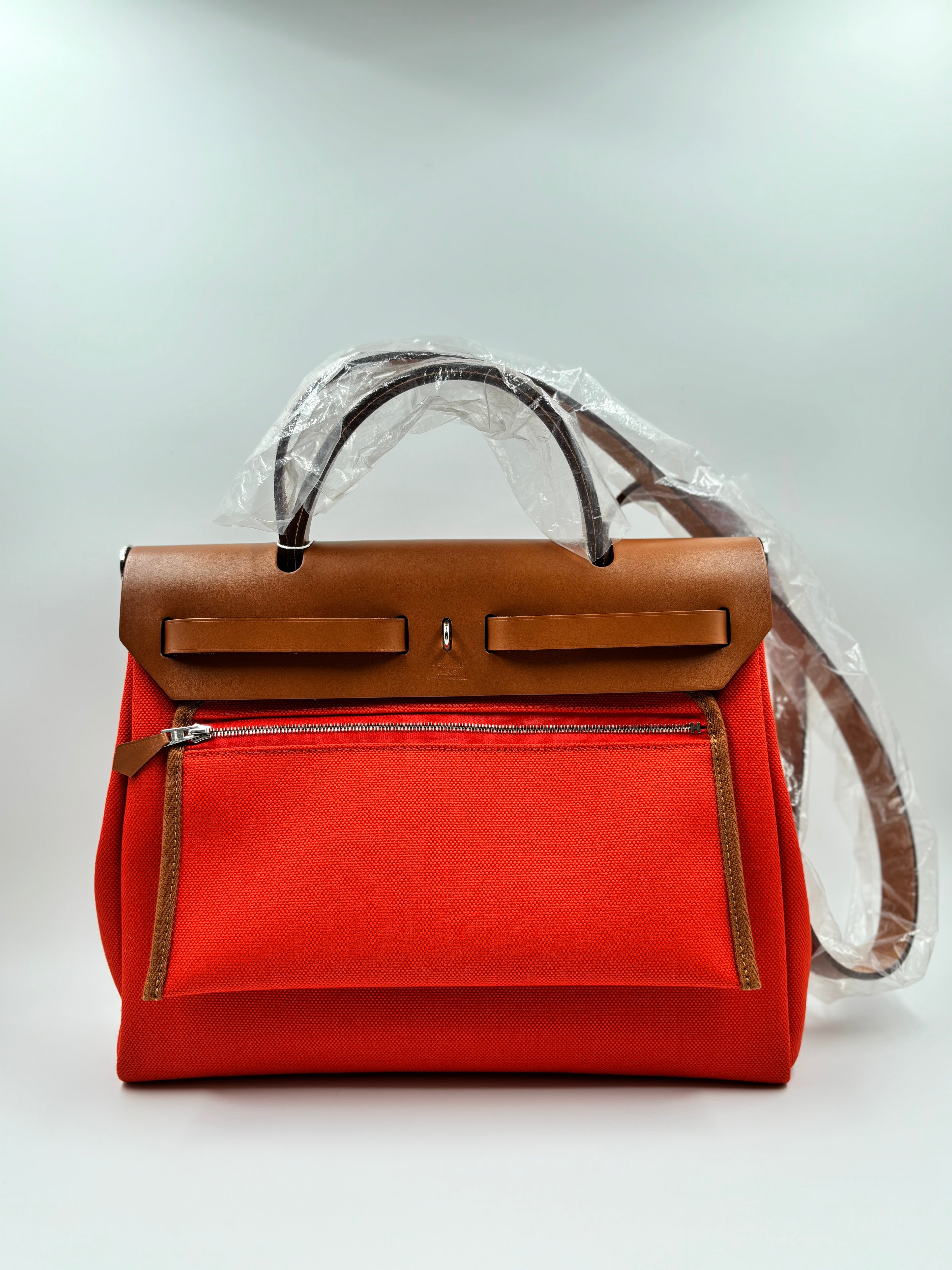 Brandnew Hermes  Herbag Orange