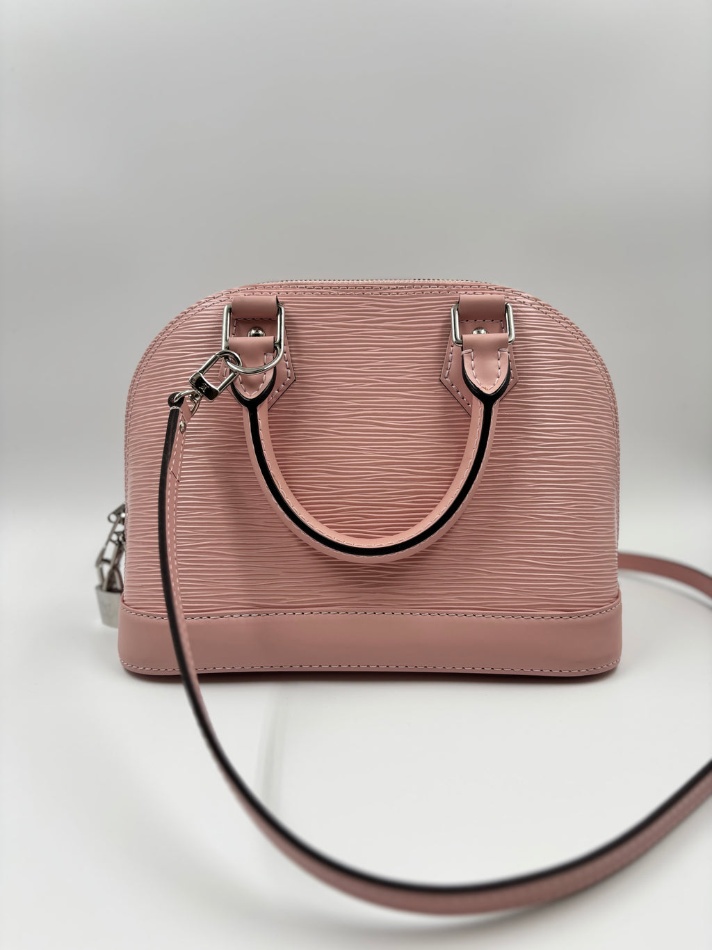 LV Pink Epi Alma BB Bag