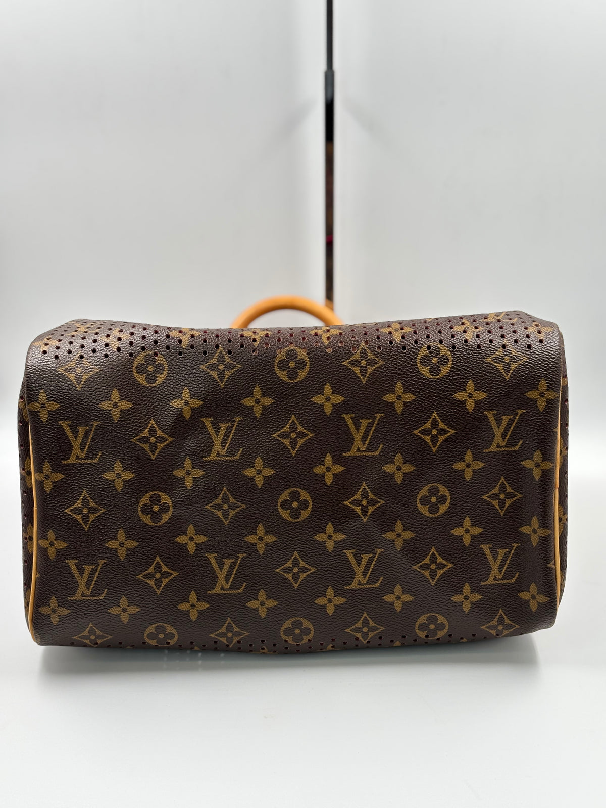 LV Limited Edition Fuchsia Monogram Perforated Speedy 30