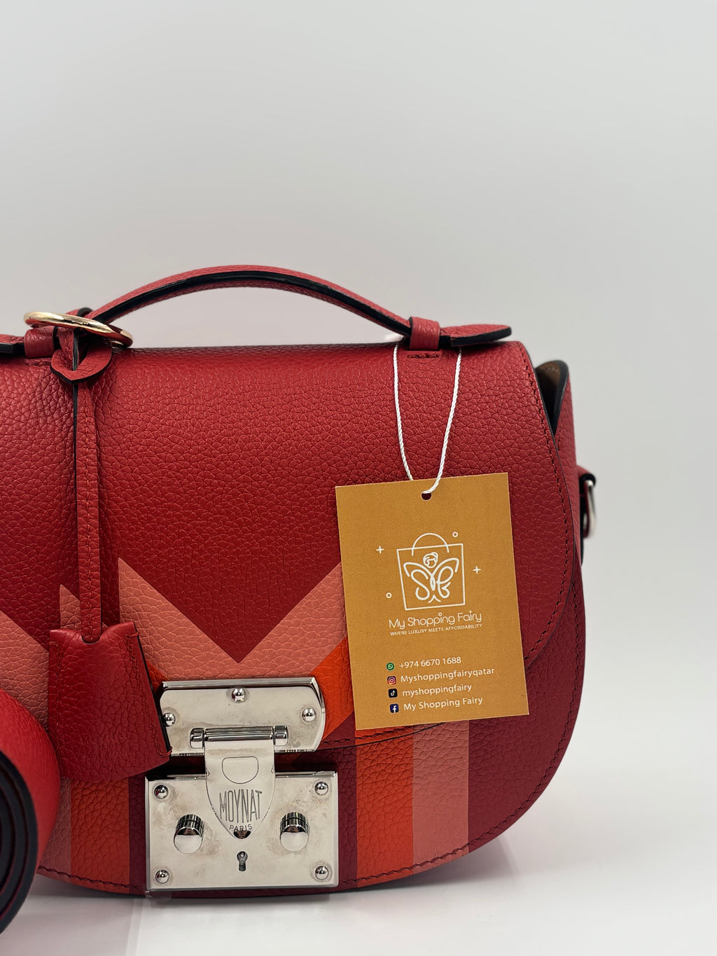 Moynat Flori Blush Crossbody Bag