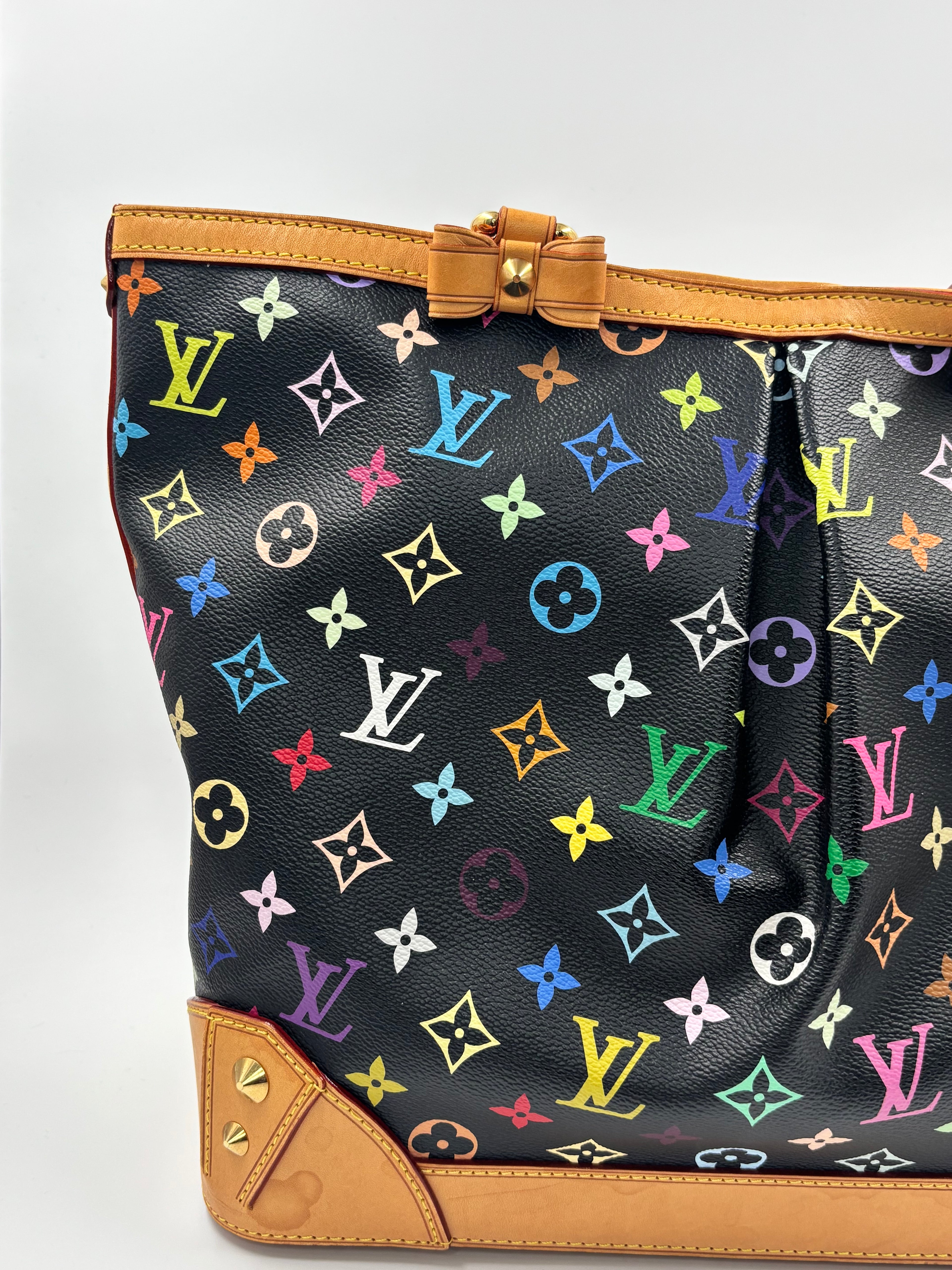 LV Black Mono Multicolor Sharleen MM