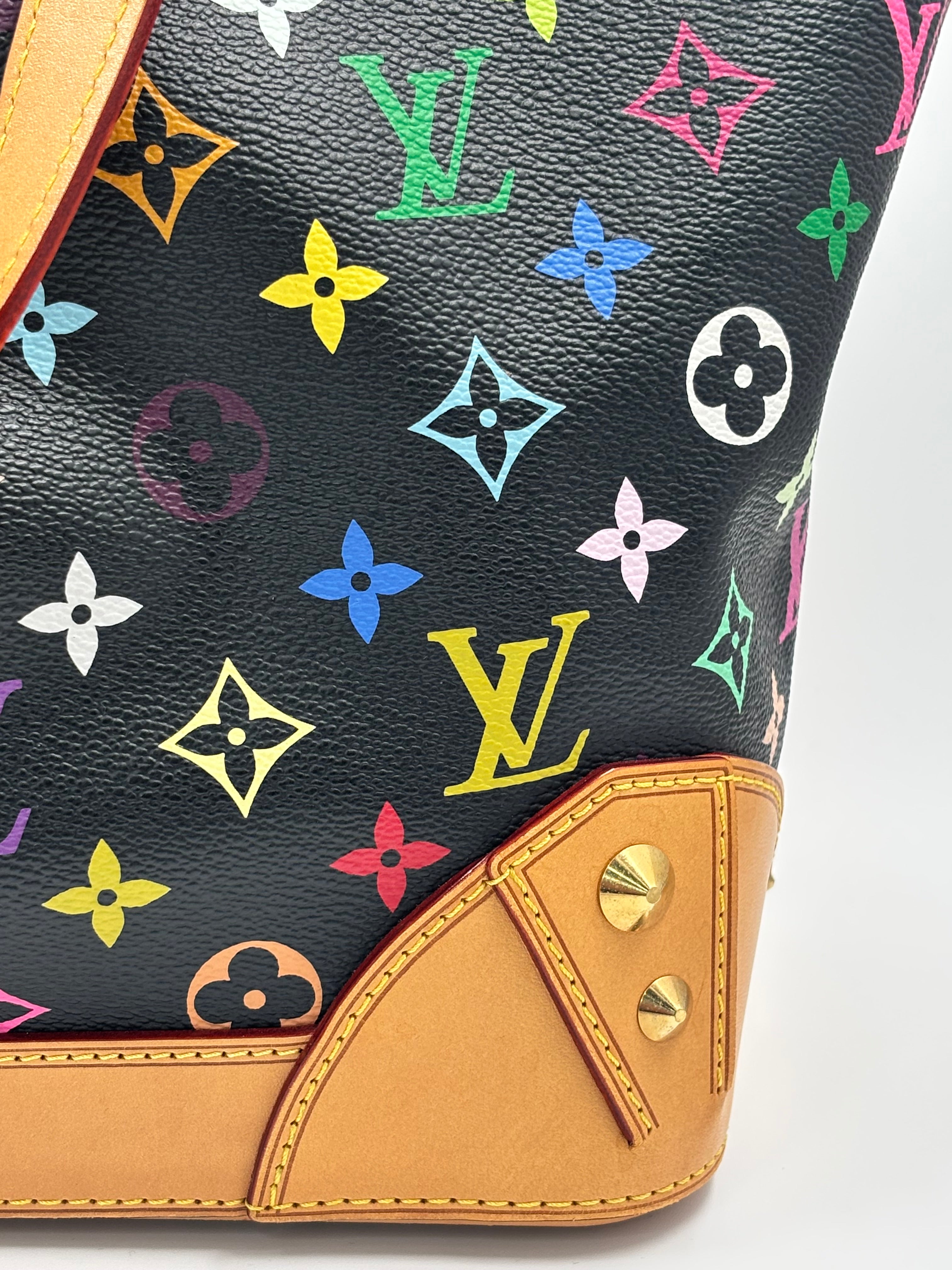 LV Black Mono Multicolor Sharleen MM