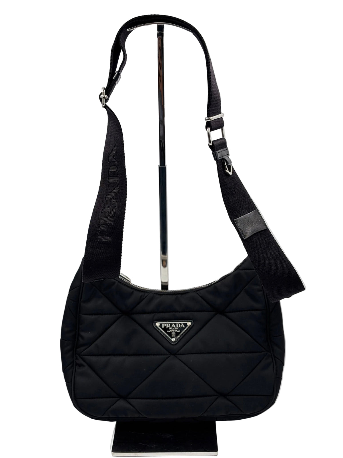 Prada Padded Re-Nylon Shoulder Bag