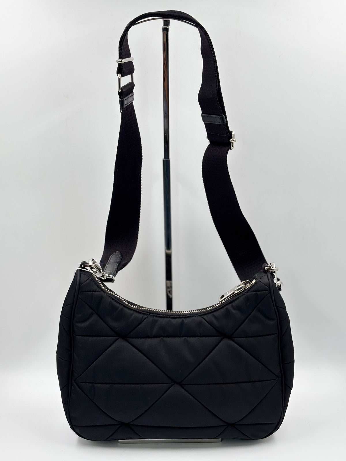 Prada Padded Re-Nylon Shoulder Bag