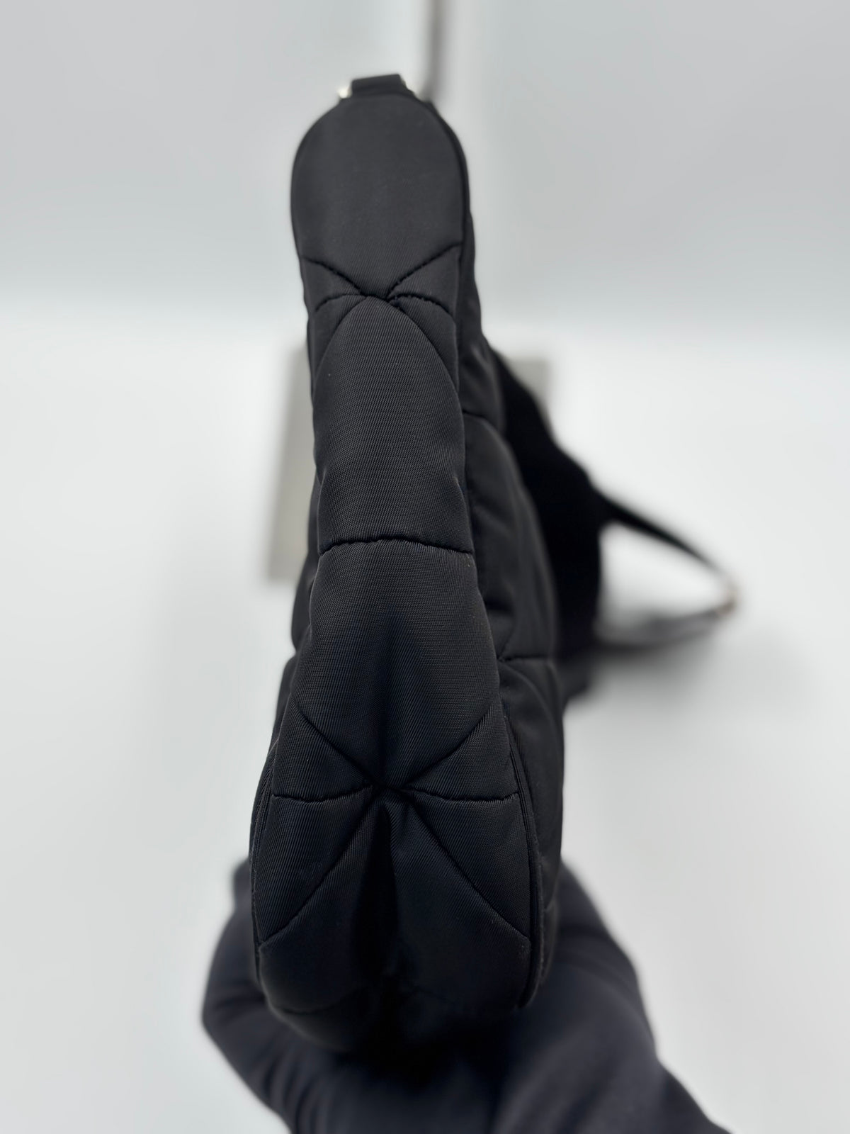 Prada Padded Re-Nylon Shoulder Bag