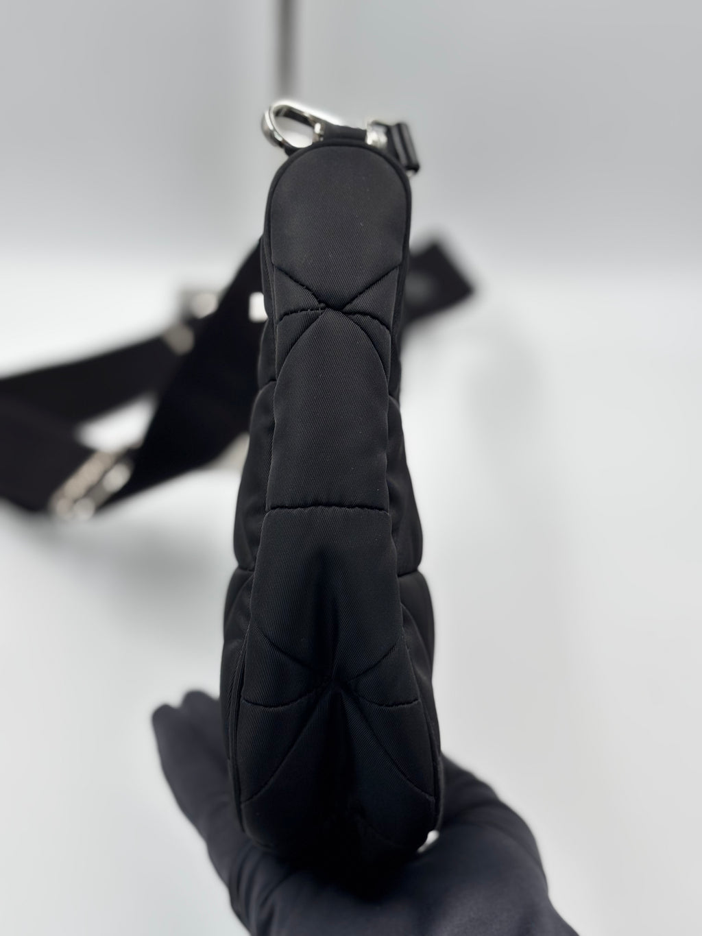Prada Padded Re-Nylon Shoulder Bag