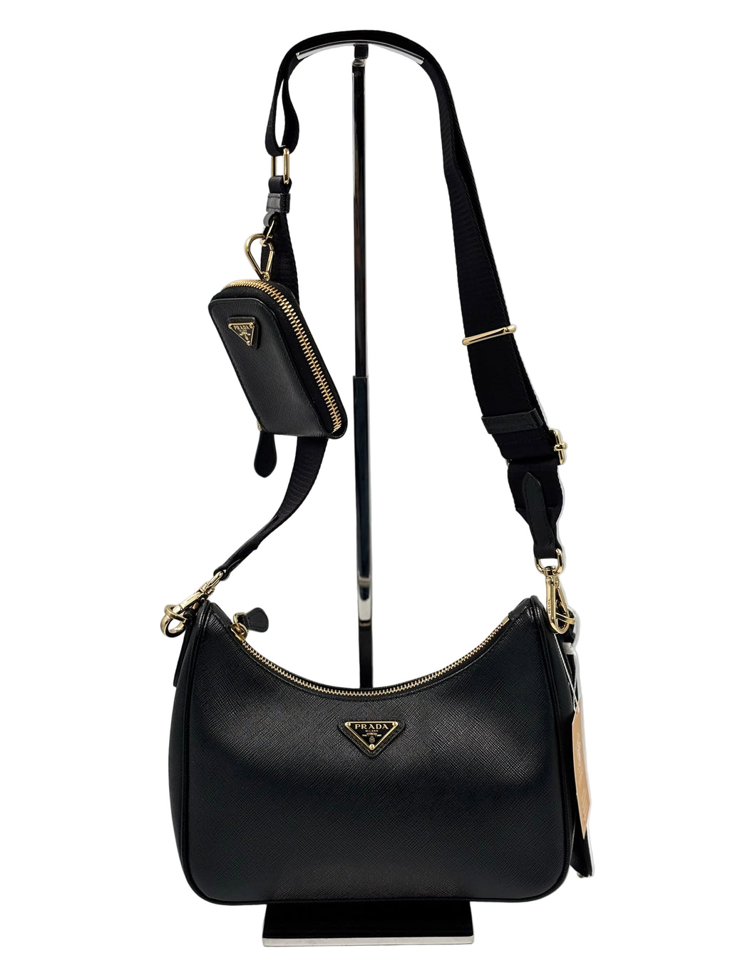 Prada Re-Edition 2005 Saffiano Lux Leather Shoulder Bag