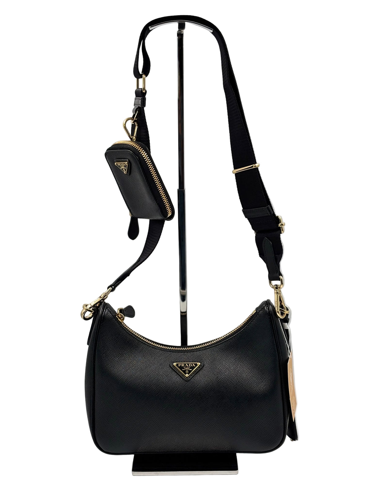 Prada Re-Edition 2005 Saffiano Lux Leather Shoulder Bag