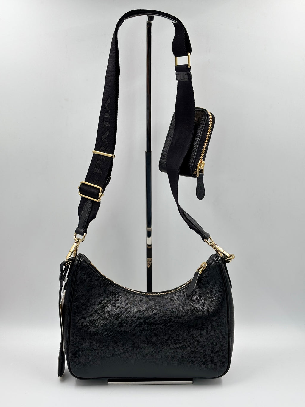 Prada Re-Edition 2005 Saffiano Lux Leather Shoulder Bag