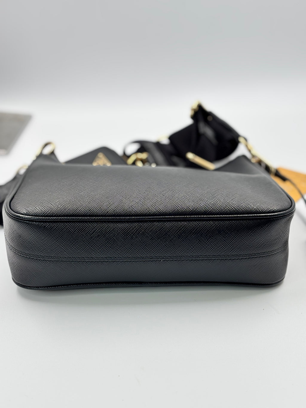 Prada Re-Edition 2005 Saffiano Lux Leather Shoulder Bag