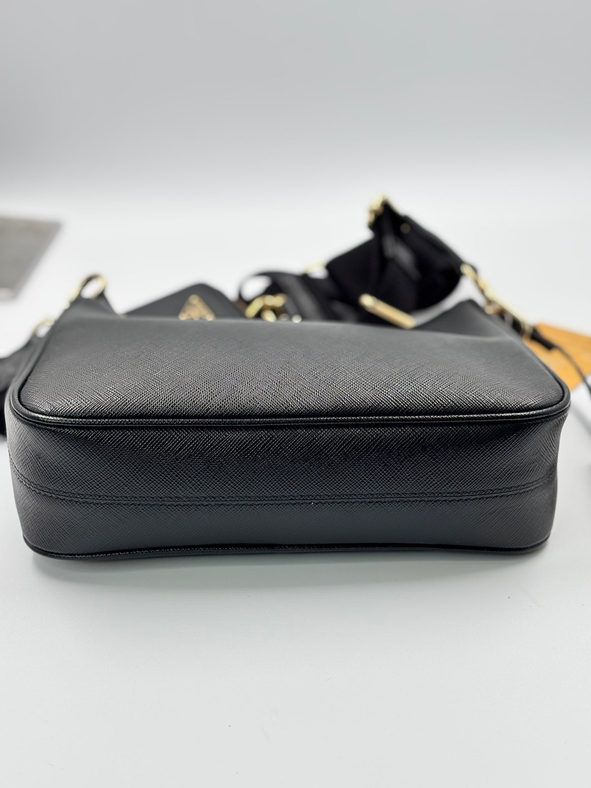 Prada Re-Edition 2005 Saffiano Lux Leather Shoulder Bag