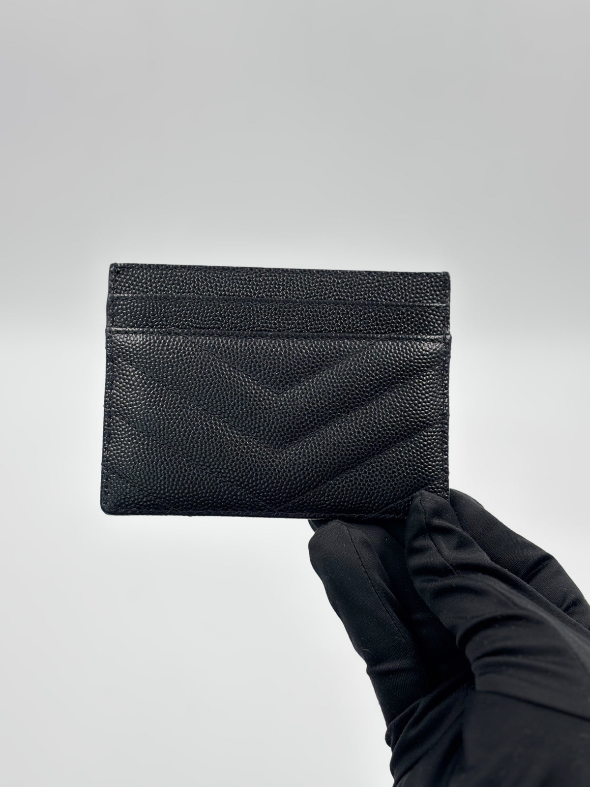 YSL Cassandre Matellase Card Case