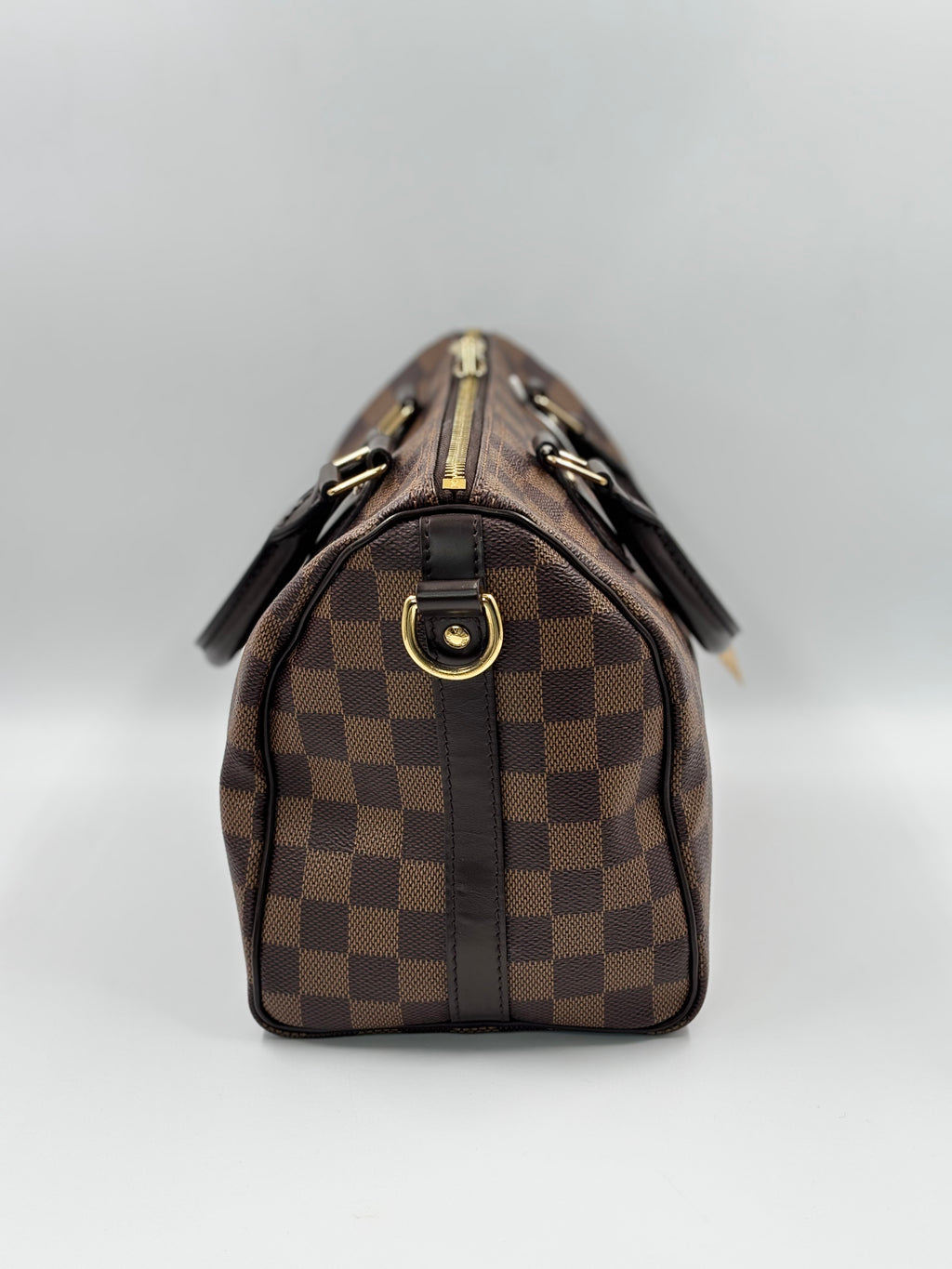 LV Damier Ebene Canvas Speedy Bandouliere 25