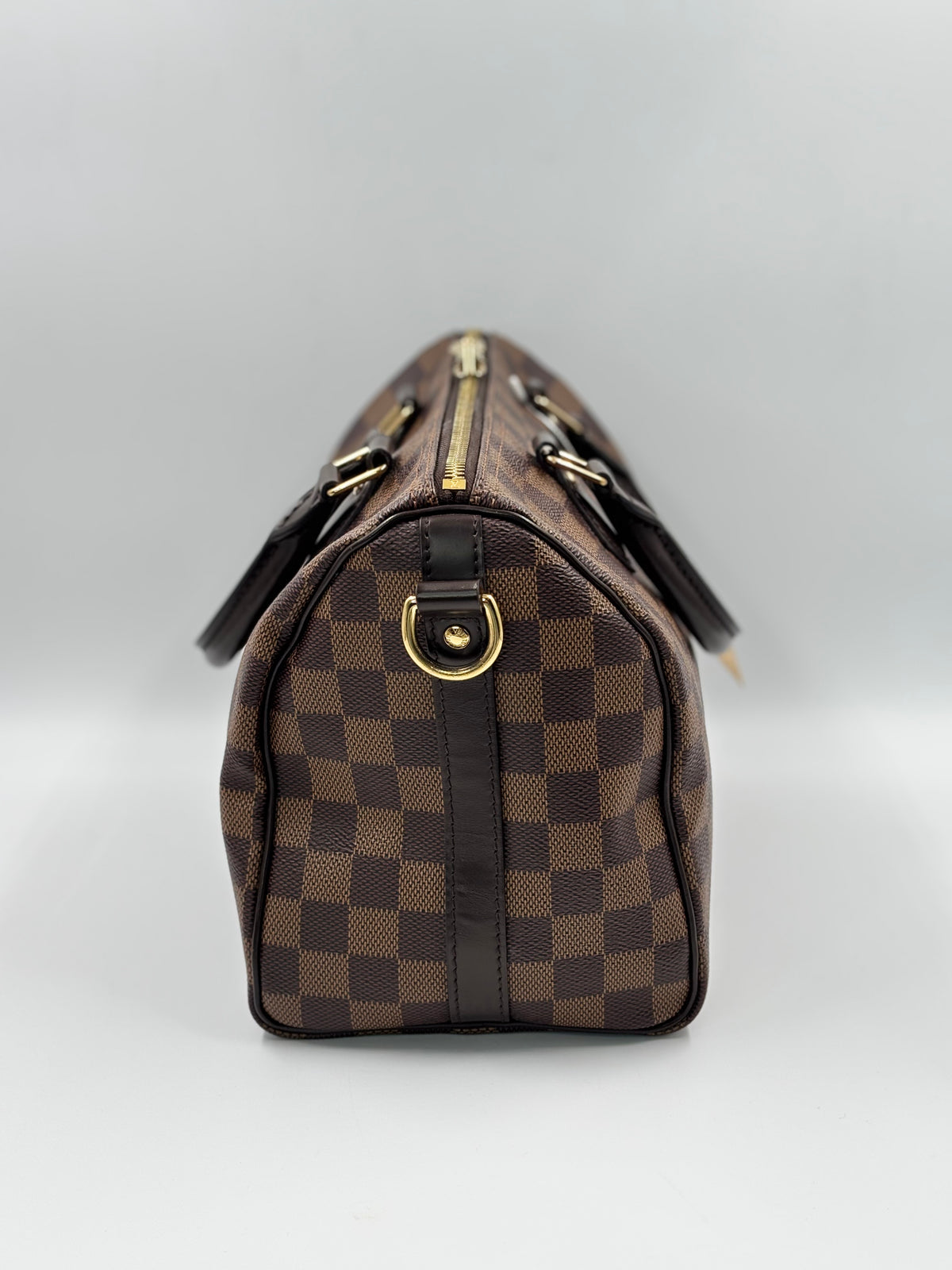 LV Damier Ebene Canvas Speedy Bandouliere 25